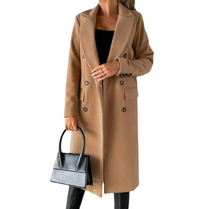Manteau d'hiver pour femmes avec dos - chaleur avec une touche de mode