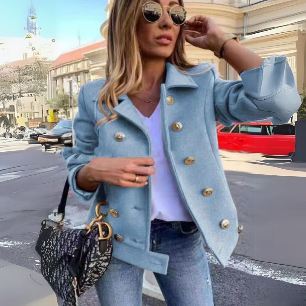 Sandrine - Veste blazer d'hiver décontractée