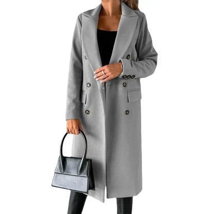 Manteau d'hiver pour femmes avec dos - chaleur avec une touche de mode