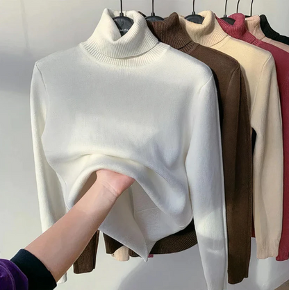 Isabella - pull à col roulé élégant pour femme