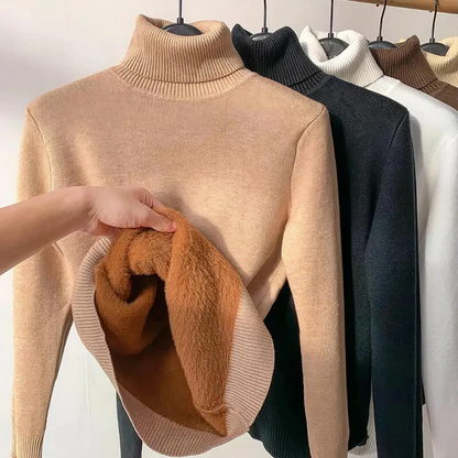Isabella - pull à col roulé élégant pour femme