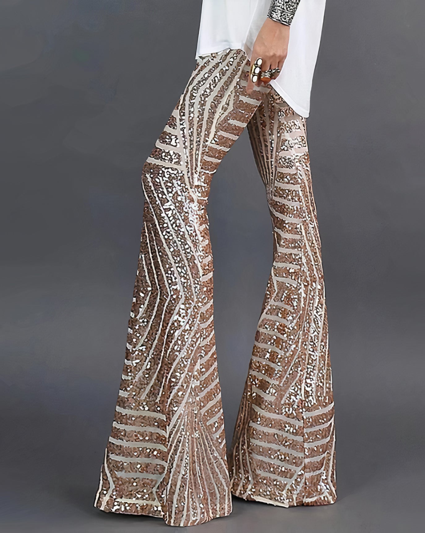 Pantalon �� paillettes - Teagan