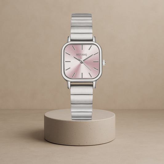 Women's steel luxury watch