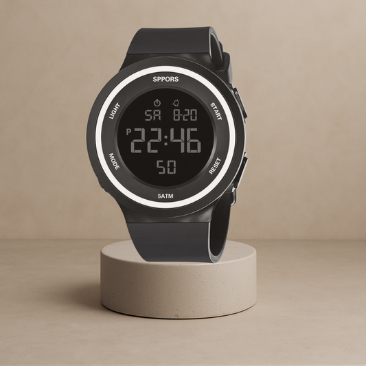 Zelara LED digital quartz watch for men