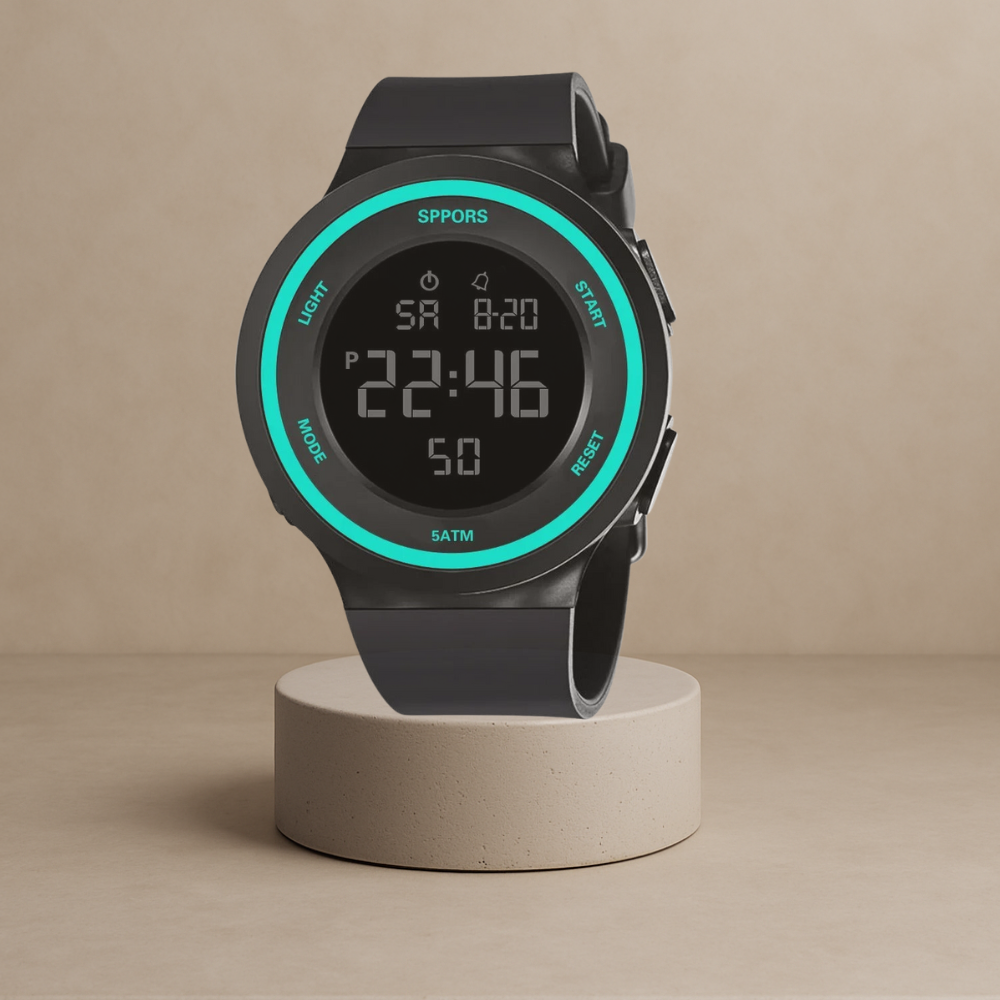 Zelara LED digital quartz watch for men