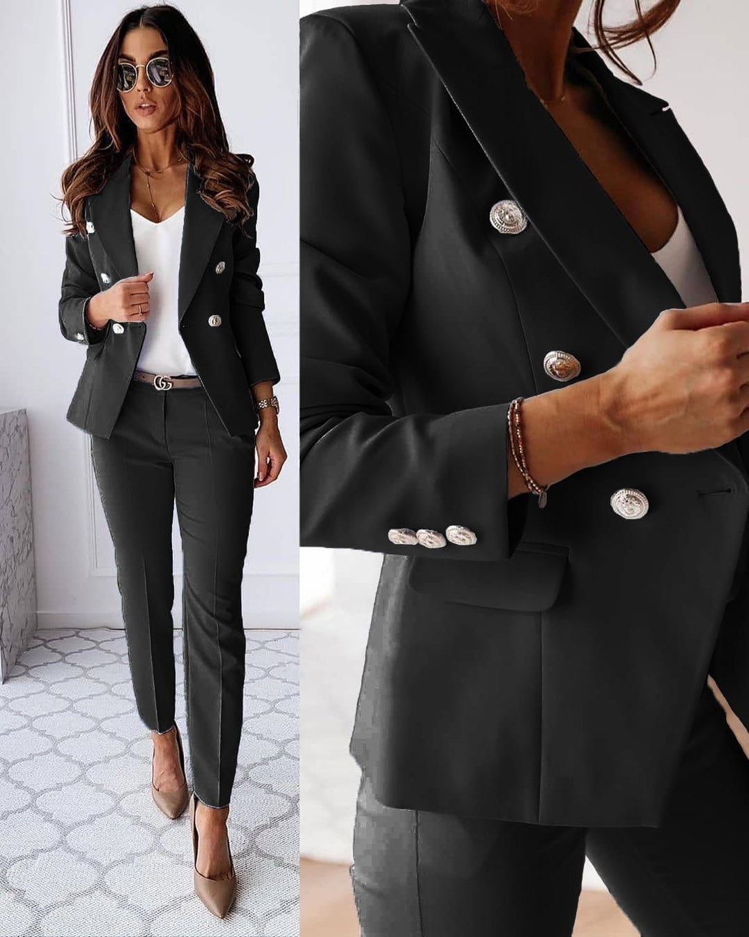 Viviane - Costume élégant pour femmes avec veste et pantalon