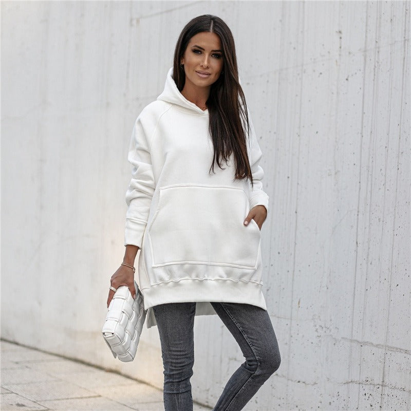 Amelia - Robe à capuche pour femmes de taille supérieure