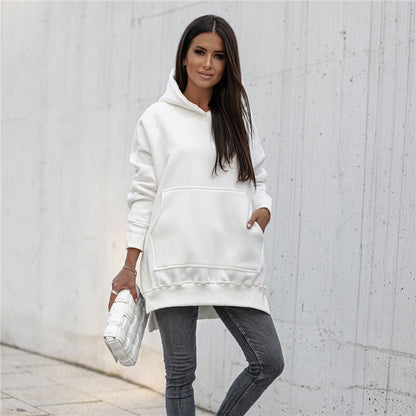 Amelia - Robe à capuche pour femmes de taille supérieure