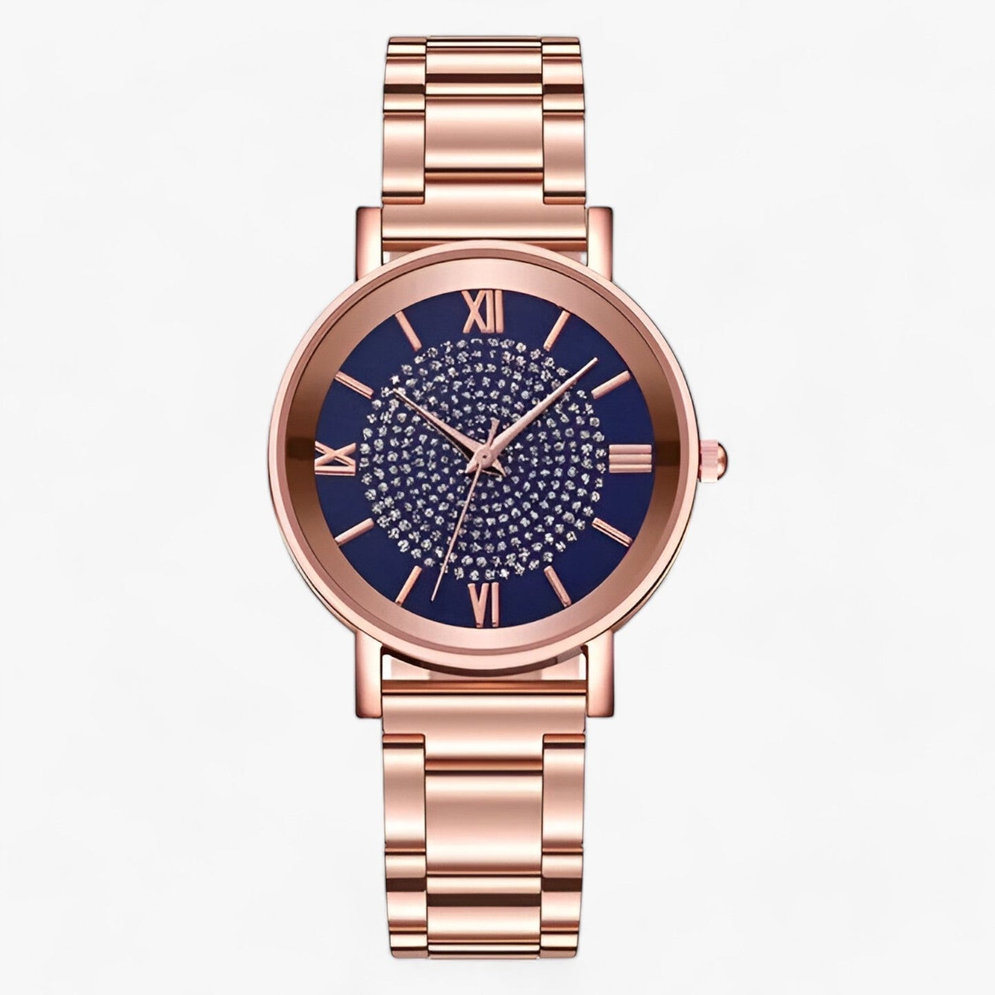 Luxury watch Précise | Stainless steel band