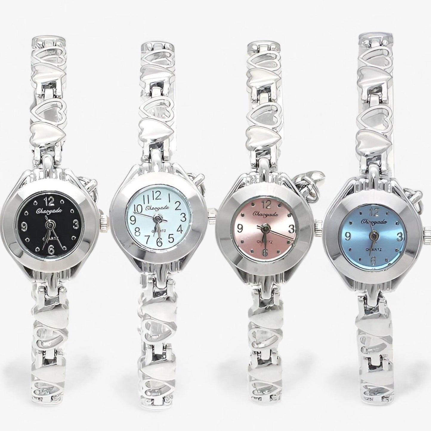 Quartz watch with retro Roman numerals Bracelet