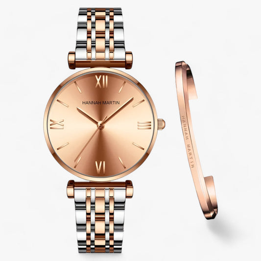 Elegantly designed stainless steel women's watch