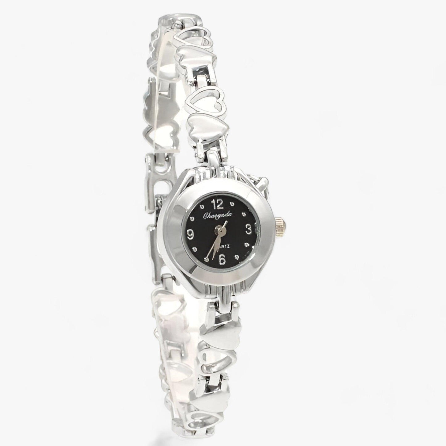 Quartz watch with retro Roman numerals Bracelet