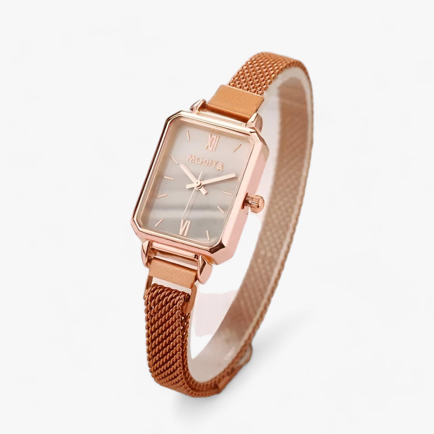 Précise | Fashionable square watch with magnetic strap