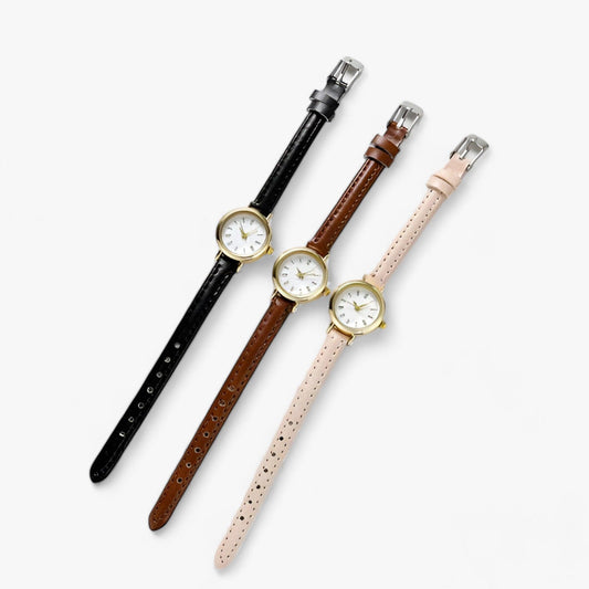 Elance | Small round minimalist clock