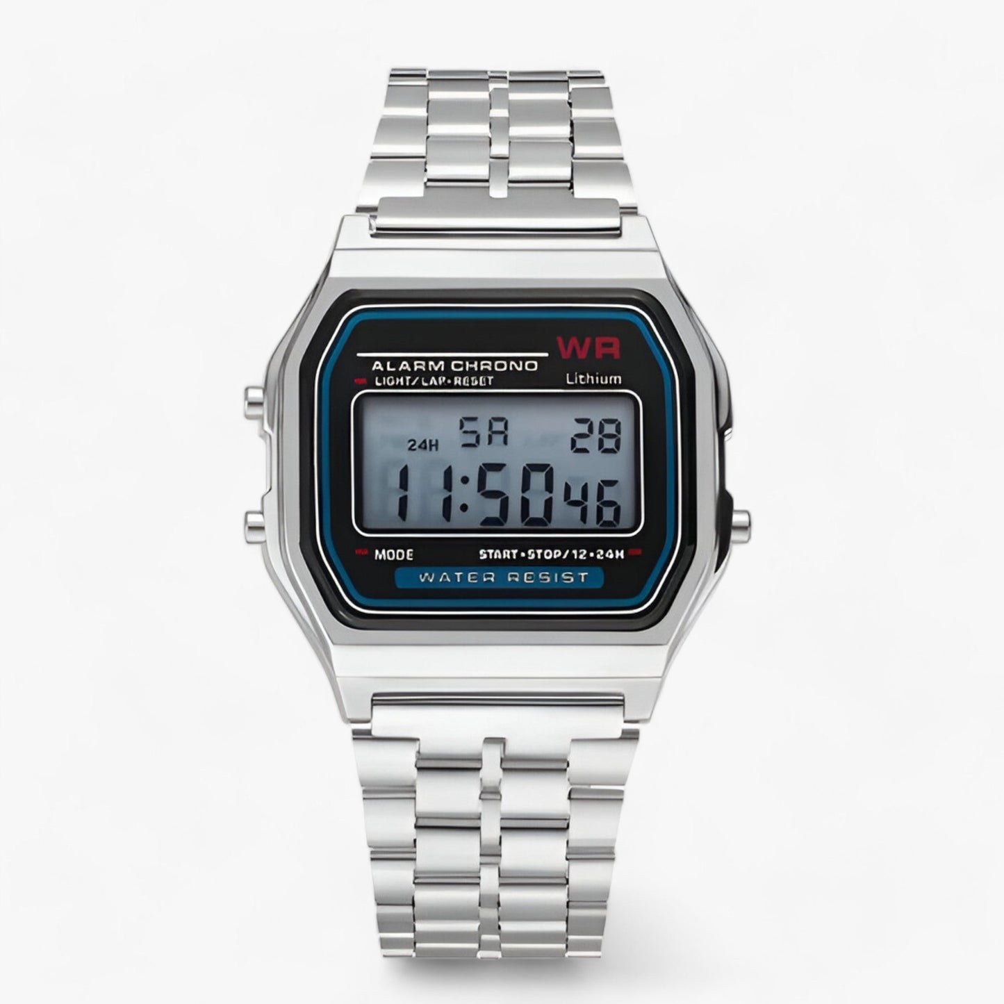 Elegant vintage digital clock
